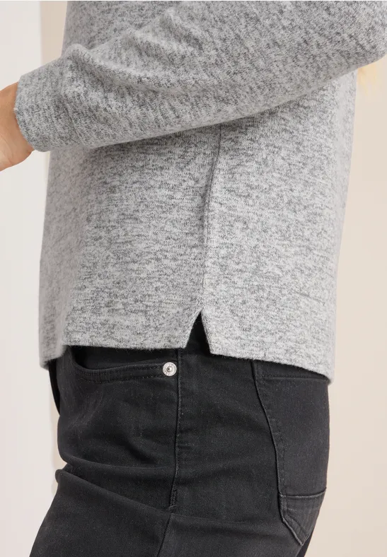 Kuscheliges Shirt flint grey melange