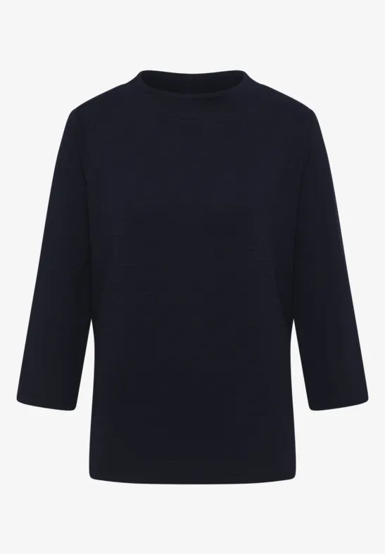 Shirt met structuur urban dark blue