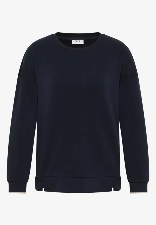 Softes Langarmshirt urban dark blue