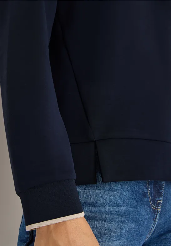 Softes Langarmshirt urban dark blue