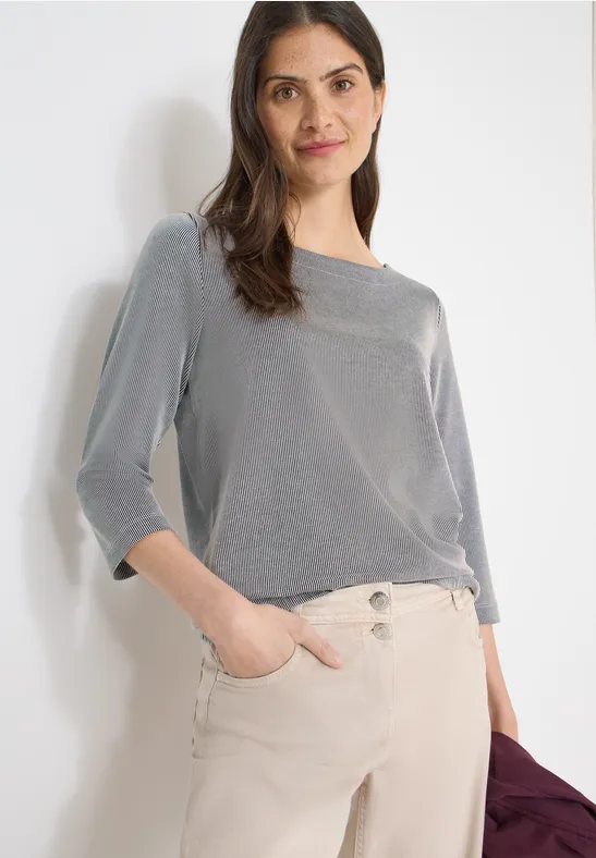 T-shirt à rayures universal blue