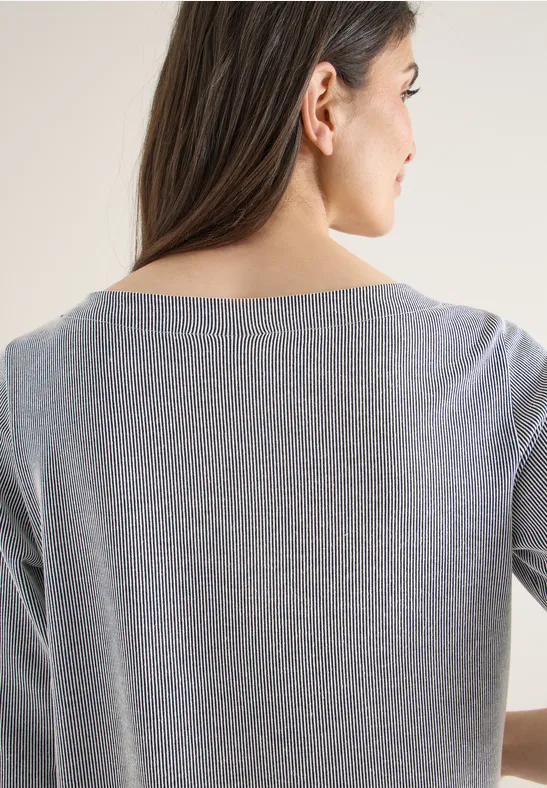 T-shirt à rayures universal blue