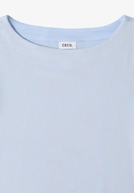 T-shirt à rayures cloud blue