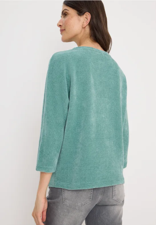 Cordshirt jewel green