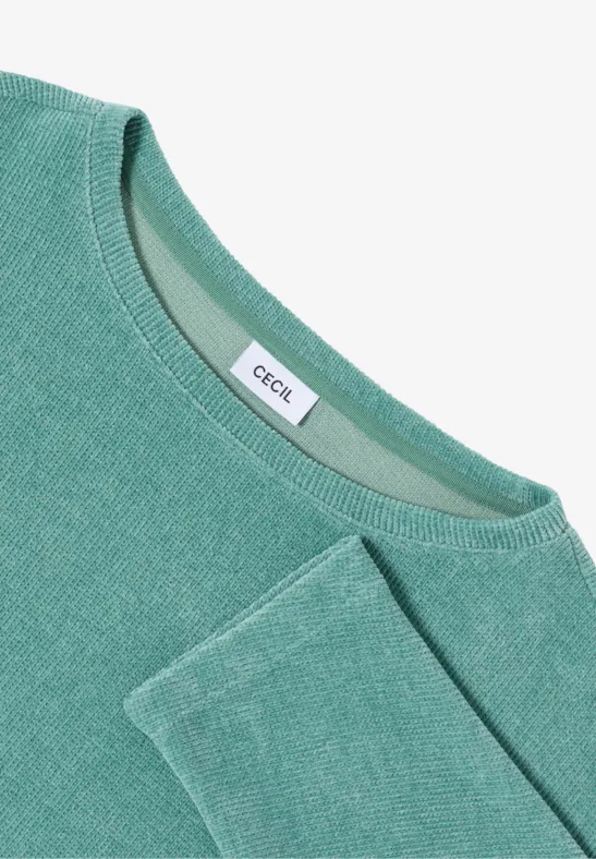 Cordshirt jewel green
