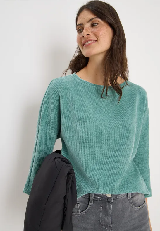 Cordshirt jewel green