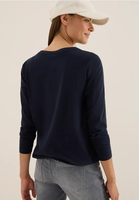 Shirt im Tunika-Look urban dark blue