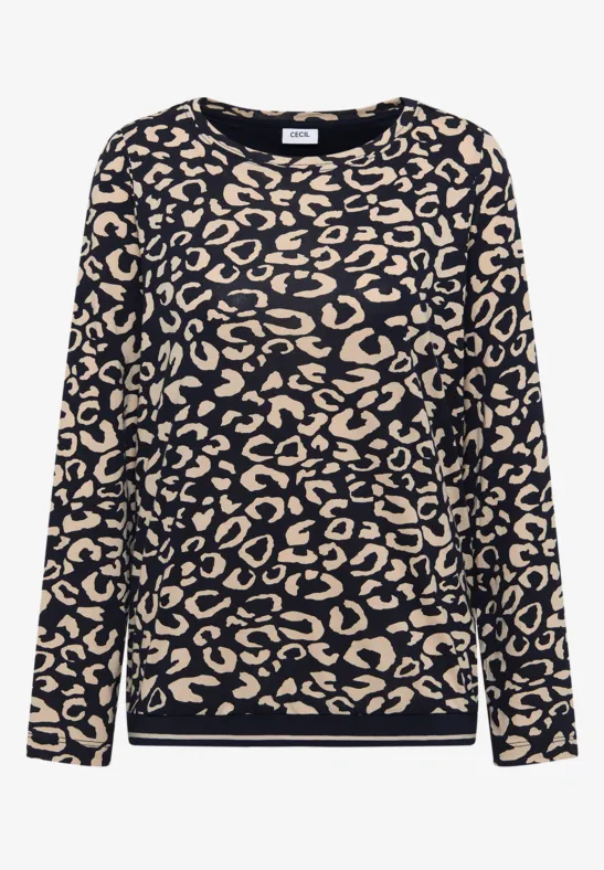 T-shirt à motifs urban dark blue