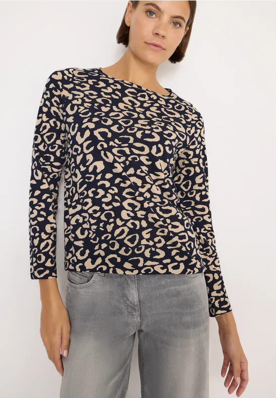 T-shirt à motifs urban dark blue