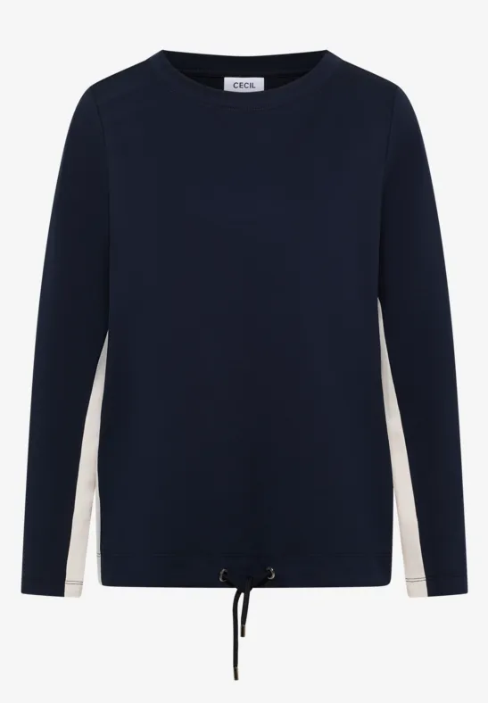 Kleurblok Shirt urban dark blue