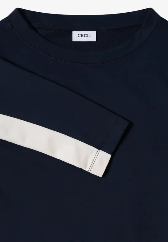 Kleurblok Shirt urban dark blue