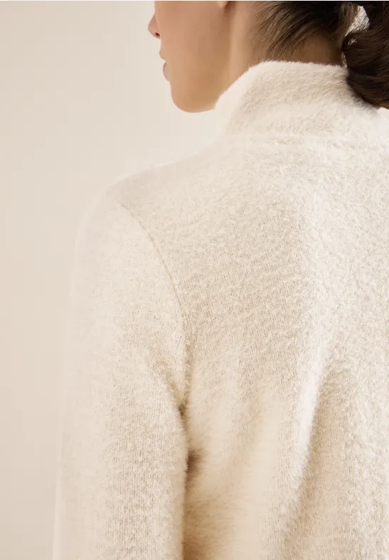 Federgarn Jacke light greige