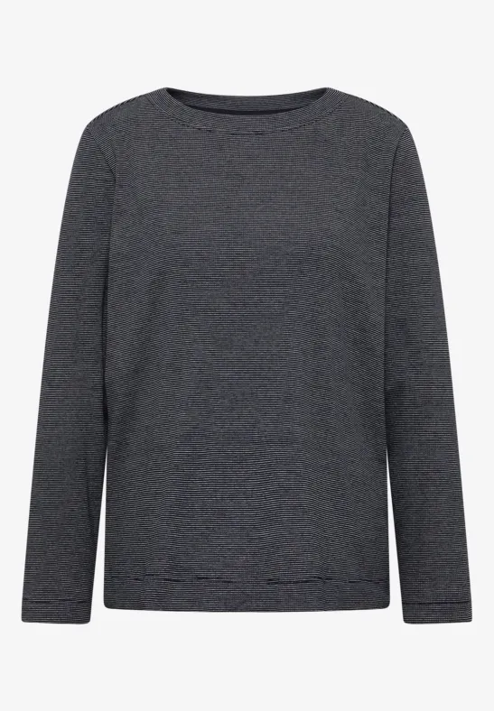 Shirt mit feinen Streifen urban dark blue