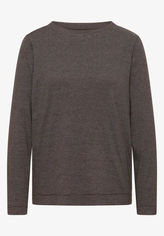 Shirt met fijne strepen null