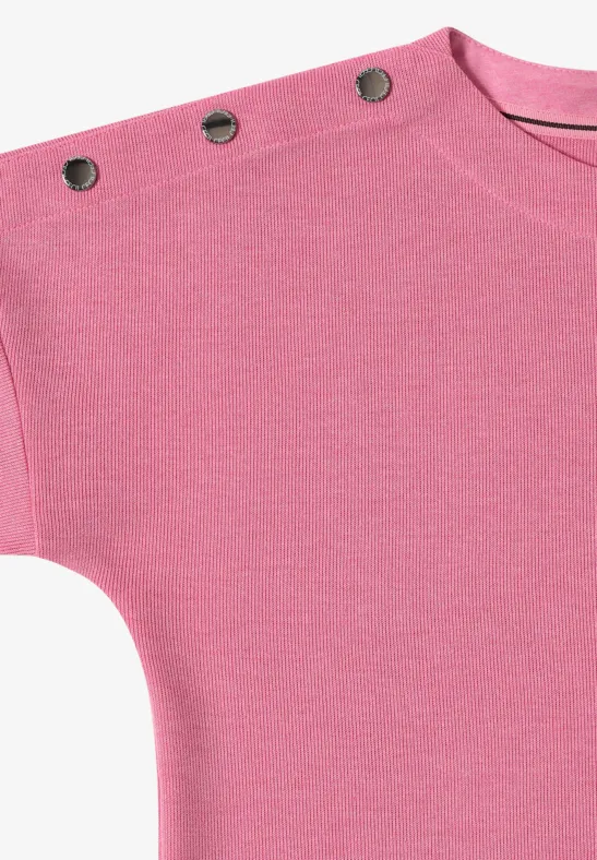 T-shirt doux mélangé dark blossom melange