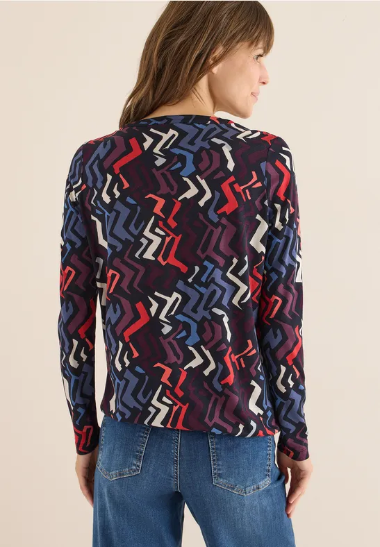 Shirt met patroon null