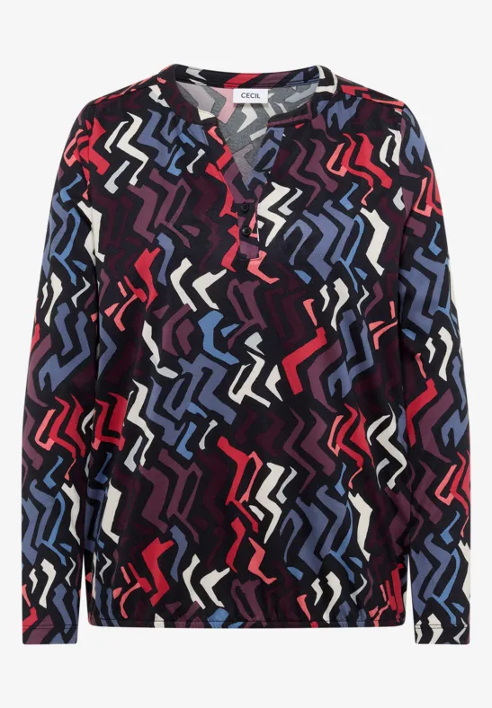 Shirt met patroon null