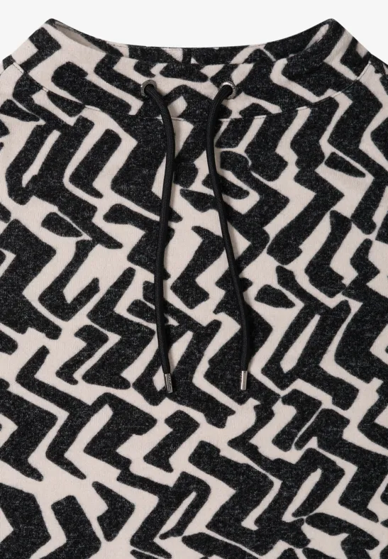 Shirt met grafisch patroon null