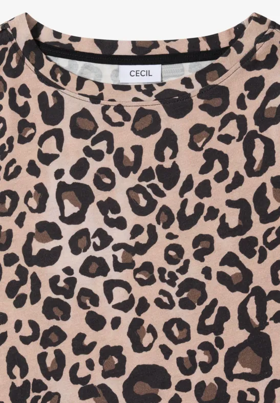 Leo Langarmshirt urban taupe