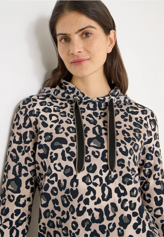 Leo hoodie urban taupe