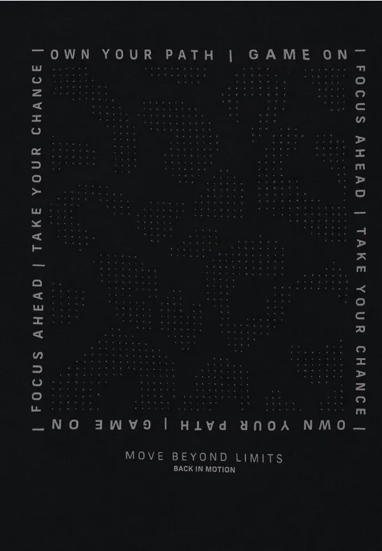 Shirt mit Schmucksteinen Black