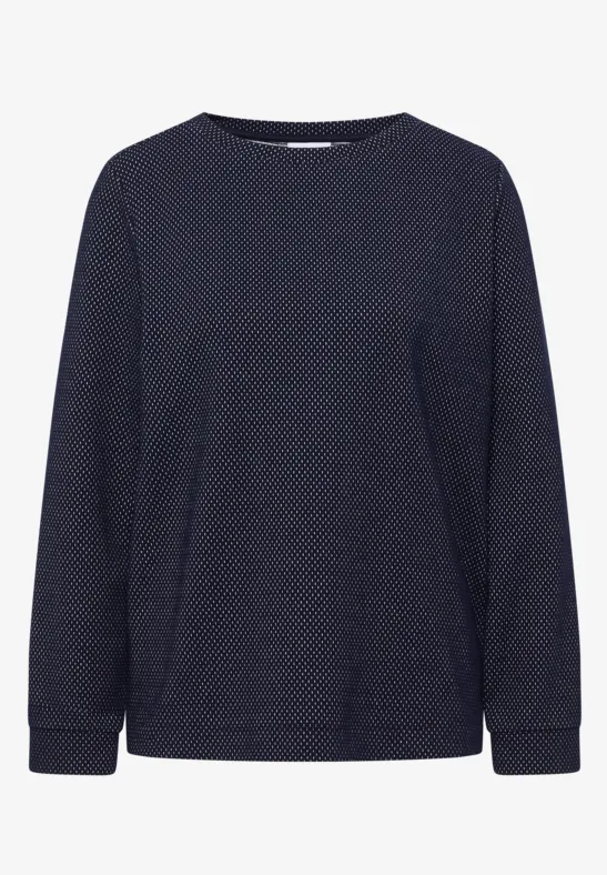 T-shirt structuré Two Tone universal blue