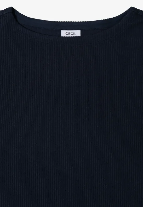 T-shirt à motifs structurés universal blue