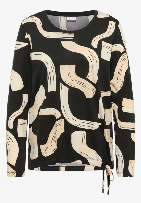 Shirt met patroon null