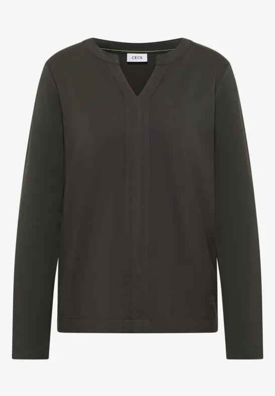 T-shirt au look tunique null