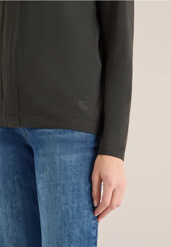 T-shirt au look tunique null