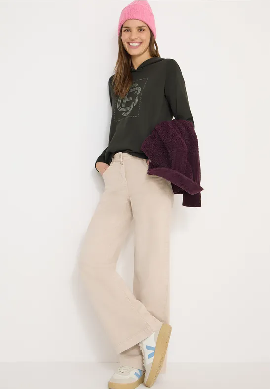 Hoodie avec pierres précieuses null