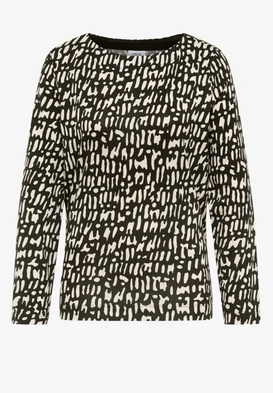 Shirt met patroon null