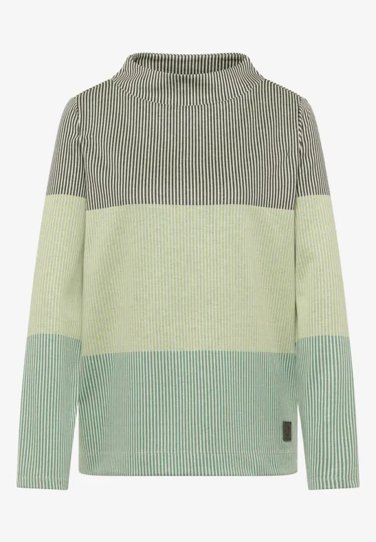 Chemise jacquard Colorblock null