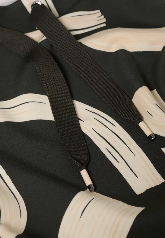 Gemustertes Shirt raw khaki