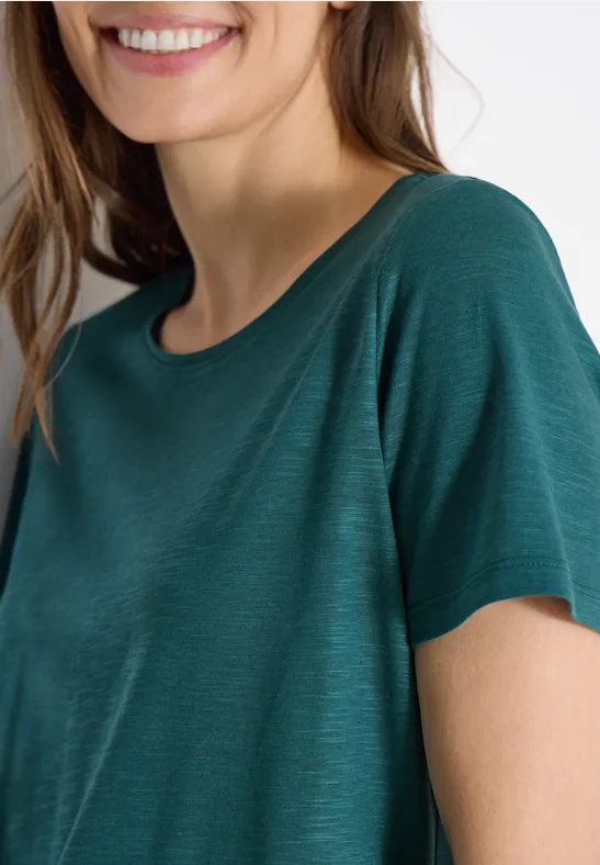 T-shirt basique à col rond en pack de 2 jungle green/universal blue