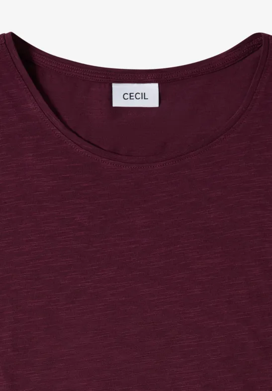 T-shirt basique à col rond en pack de 2 blush rose/sweet grape red