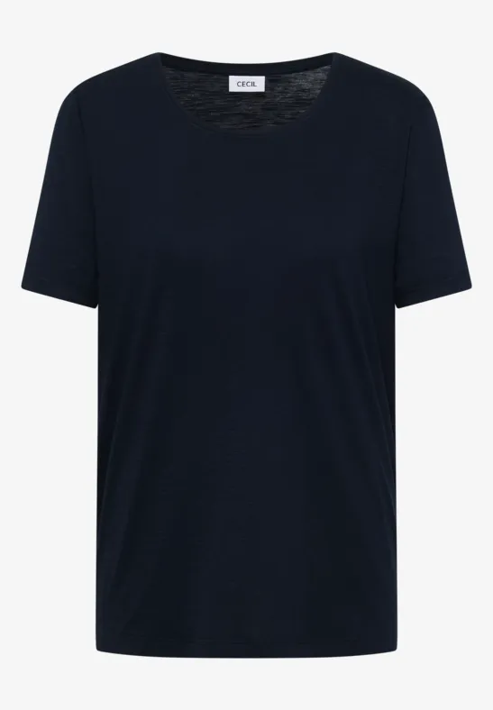 Basic Shirt met ronde hals in een 2-pack universal blue/universal blue