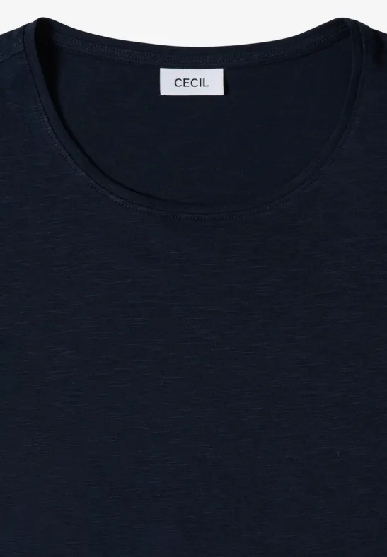 Basic Shirt met ronde hals in een 2-pack universal blue/universal blue