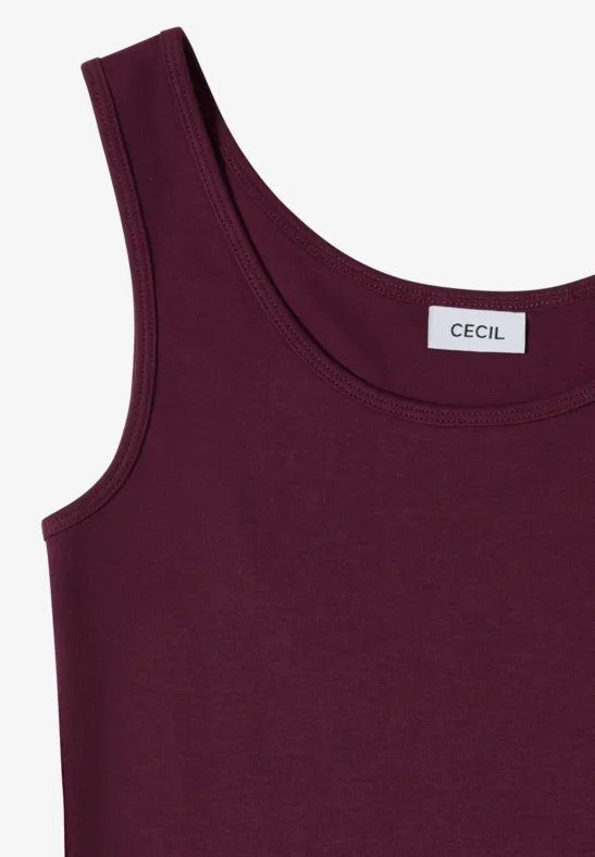 Top basique à col rond en pack de 2 sweet grape red/universal blue