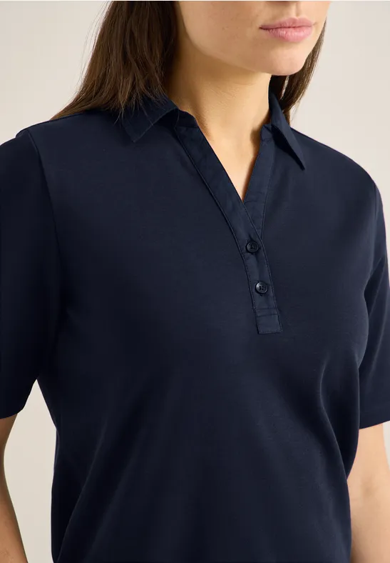 Polo basique à manches courtes universal blue