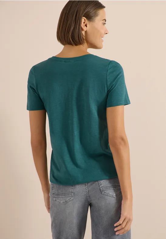 T-shirt de base au look tunique jungle green