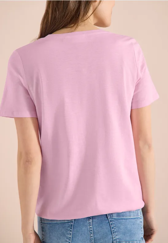 Basic Shirt im Tunika-Look light blush rose