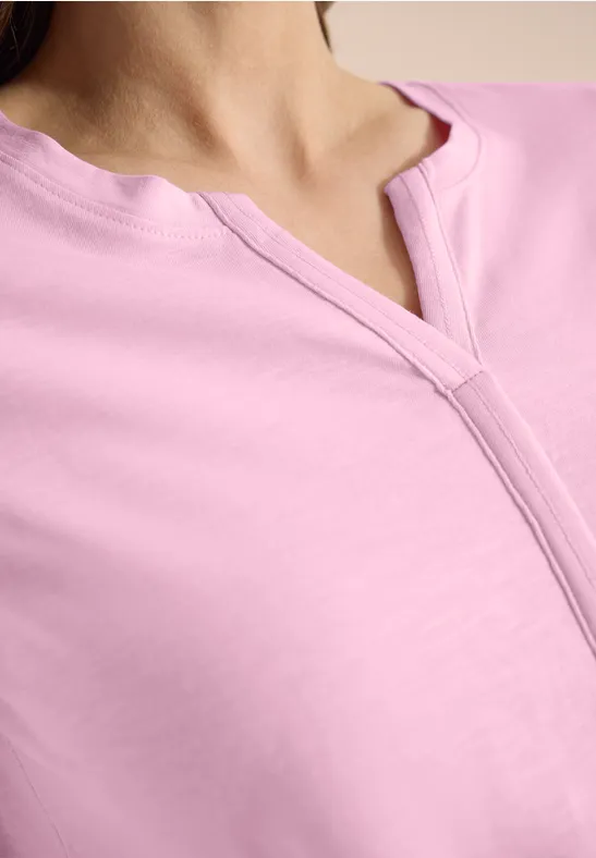Basic Shirt im Tunika-Look light blush rose