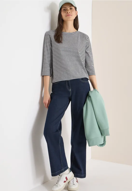 T-shirt à rayures universal blue