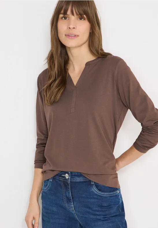 Shirt im Tunika-Look urban taupe