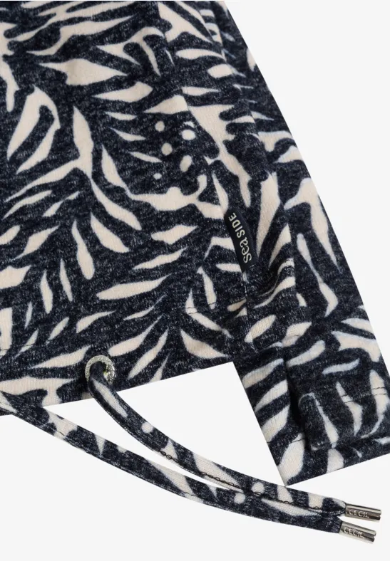 T-shirt deux tons universal blue melange