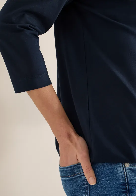 T-shirt au look tunique universal blue