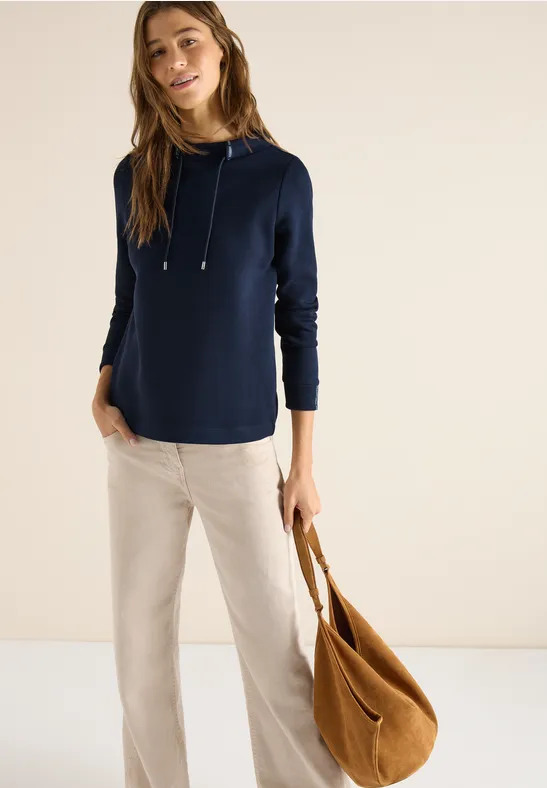 T-shirt avec détail de bande universal blue