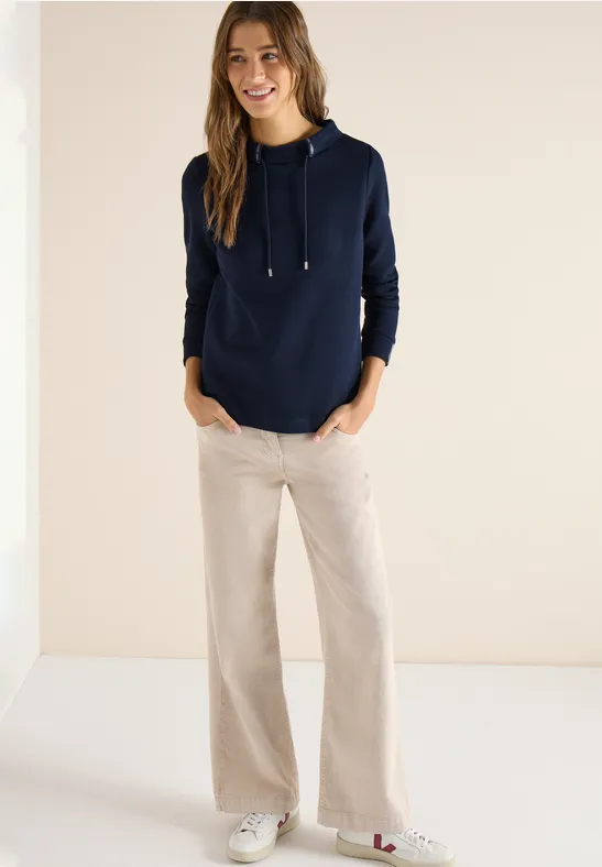 T-shirt avec détail de bande universal blue