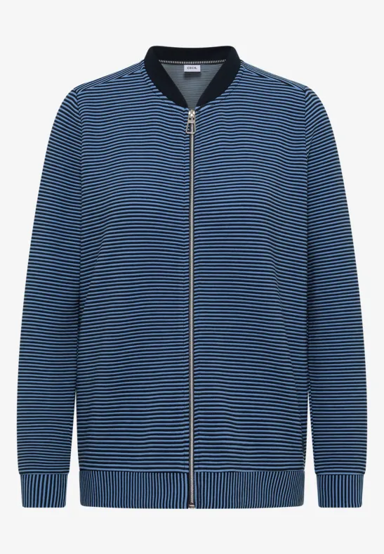 Gestreifte Jacke universal blue